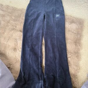 ALO Yoga Blue Sweatpants High-Waisted Joggers